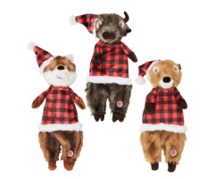 “Holiday Plaid Furzz” toy...