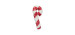 Plush candy cane toy…