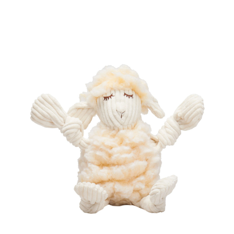 HuggleHounds Jouet Louise l'agneau HuggleFleece® Fluf…