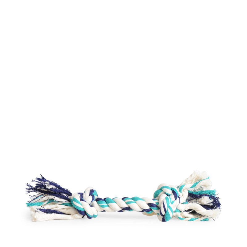 Knotted colored rope