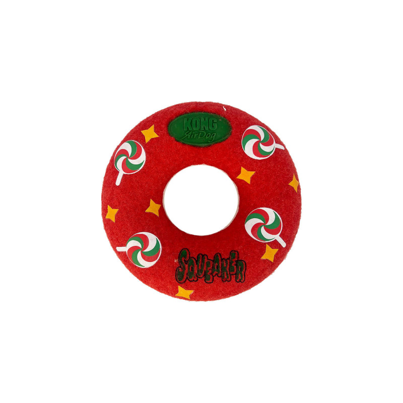 Holiday “AirDog” Squeaky Donut for…