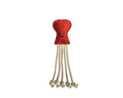 Octopus toy in natural rope for…