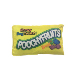 “Poochy Fruits” dog toy 7"