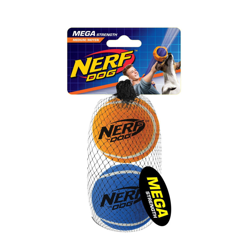 Nerf Dog Balles ultrarésistantes pour chiens, paq…