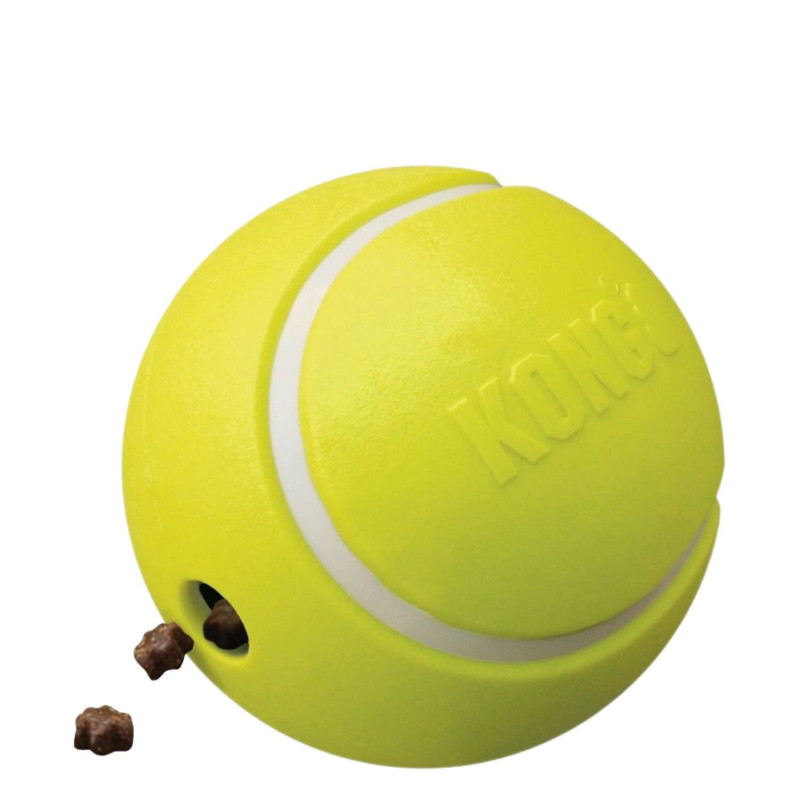 Kong Balle de tennis distributrice de gâterie…