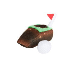 Golf shot toy for dogs