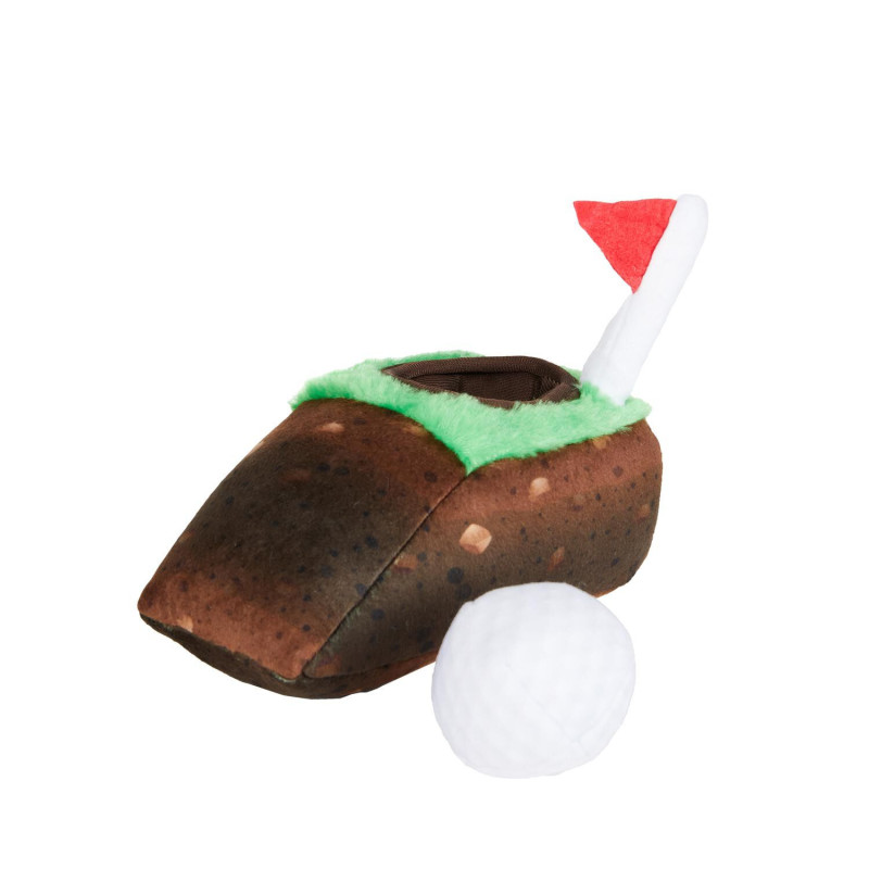 Golf shot toy for dogs