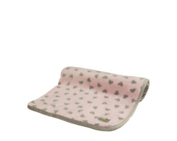 Plush blanket for animals, pink