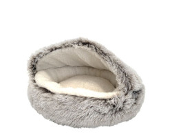 Hooded Pet Bed