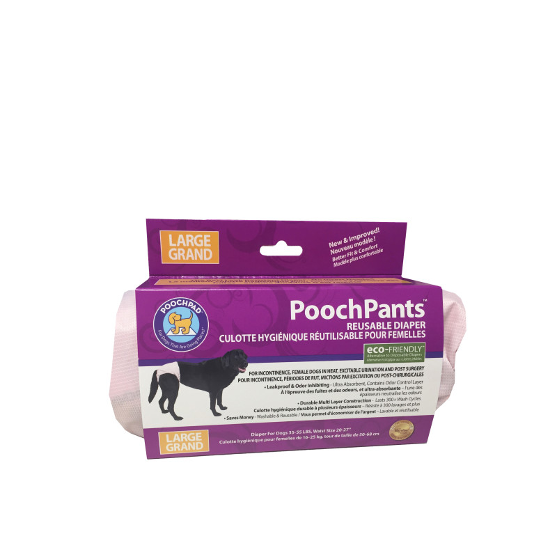 PoochPad Couche PoochPants™ pour chiens, G