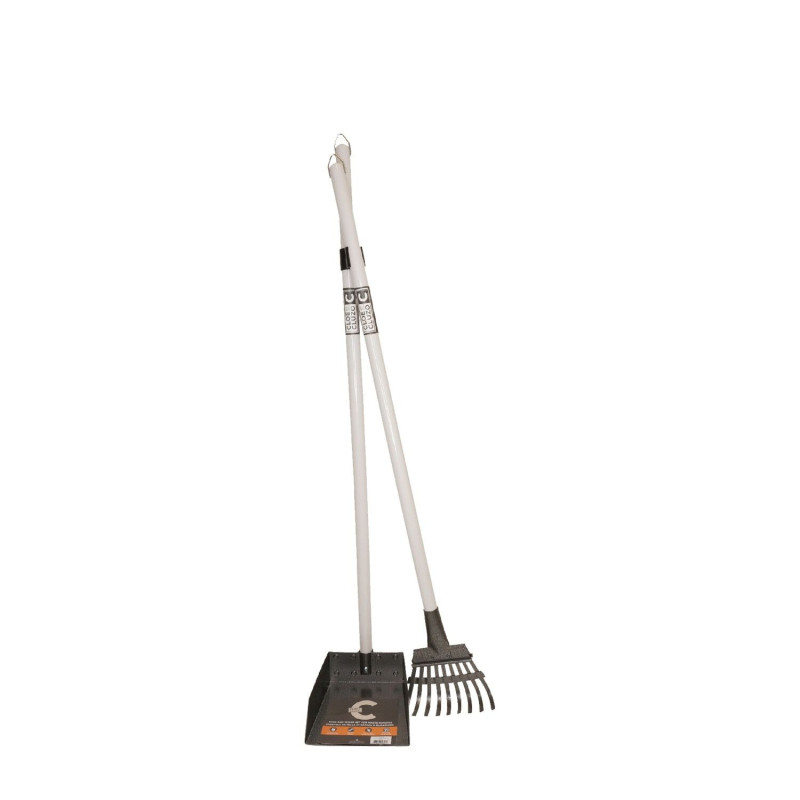 Collection shovel and rake set