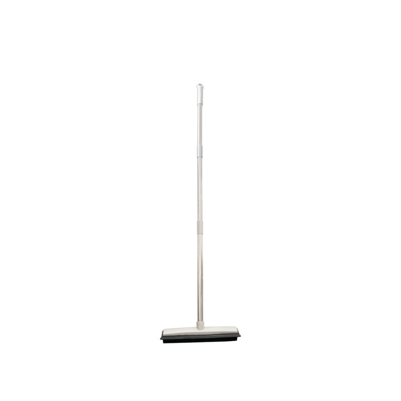 Multi-surface rubber broom with…