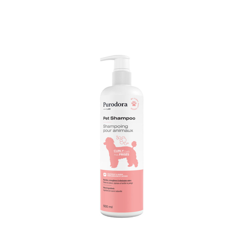 Shampoo for curly-haired animals