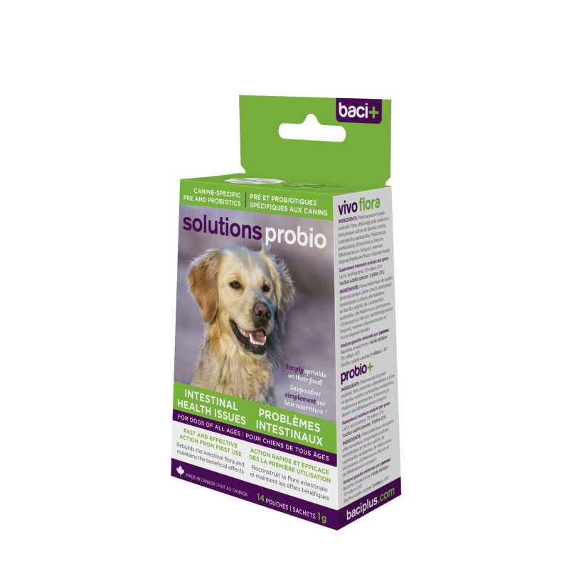 Baci+ Poudre de probiotiques pour chiens