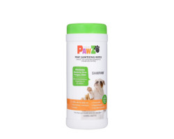 Disinfectant paw wipes