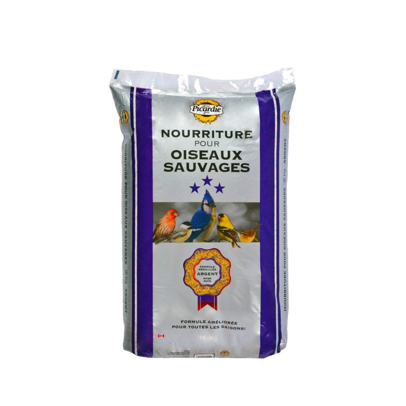 Silver wild bird food,…