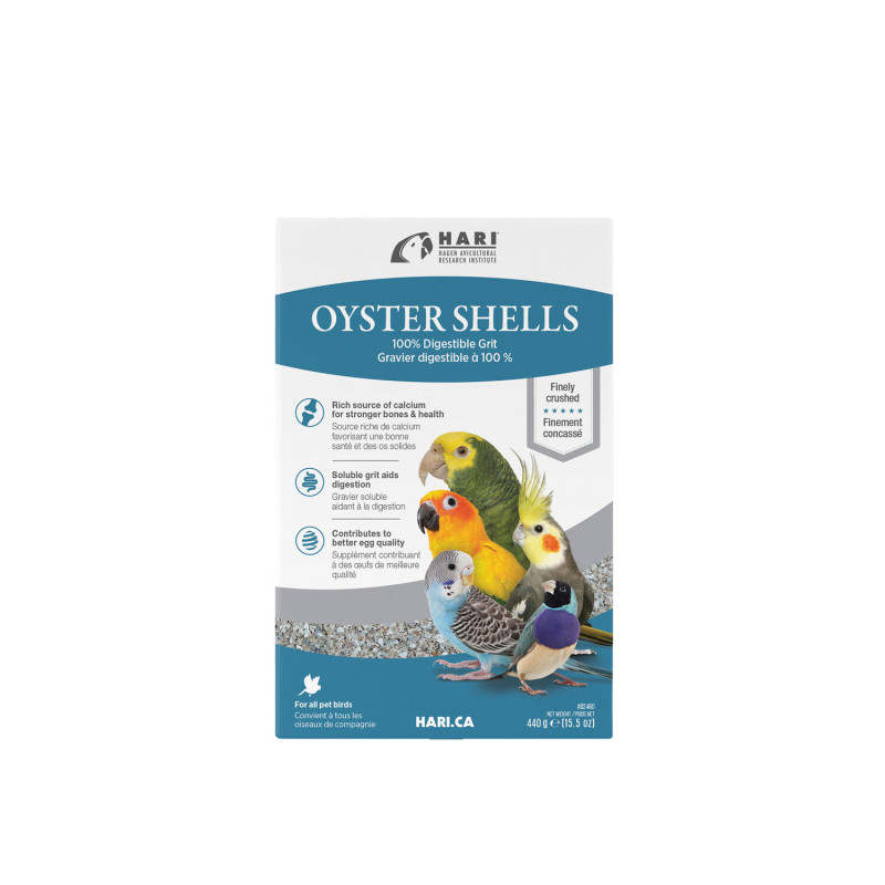 Oyster shells for birds, 440 g