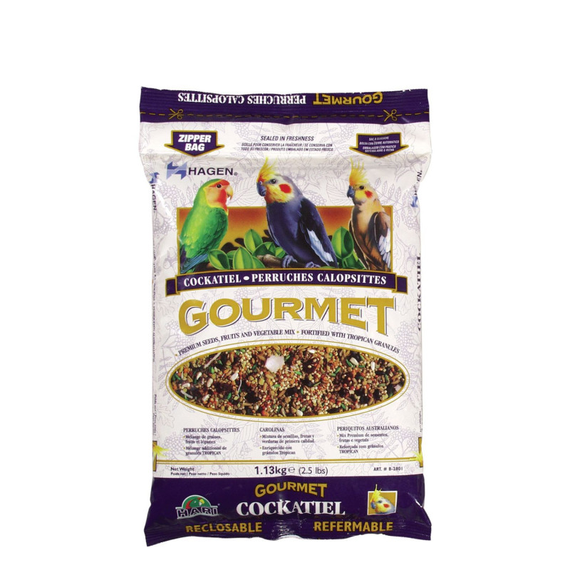 Gourmet mix for cockatiels…