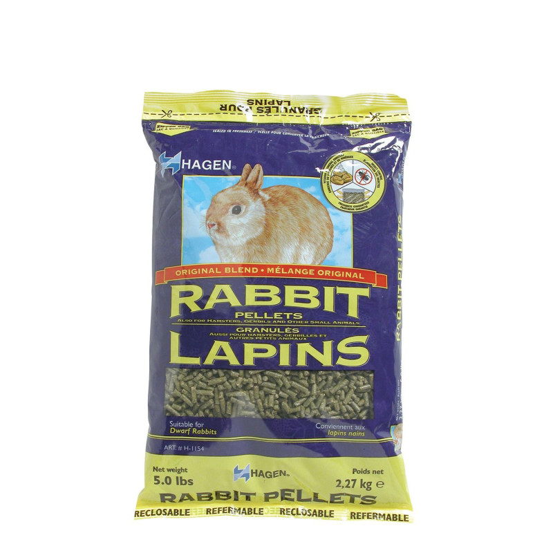 Pellet food for rabbits