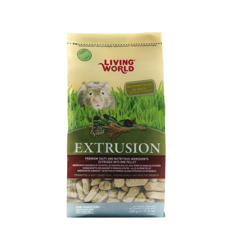 Living World Aliment Extrusion pour hamsters