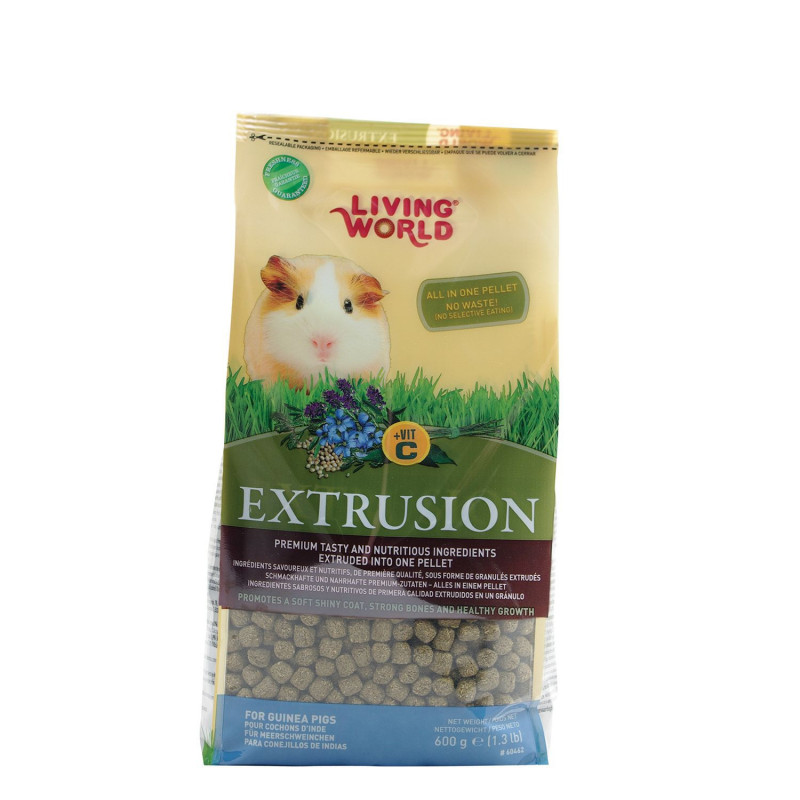 Extrusion food for guinea pigs