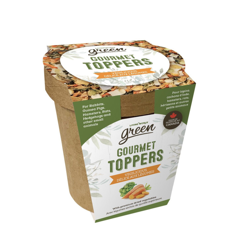 Living World Green Garnitures Gourmet Toppers, Délice aux l…