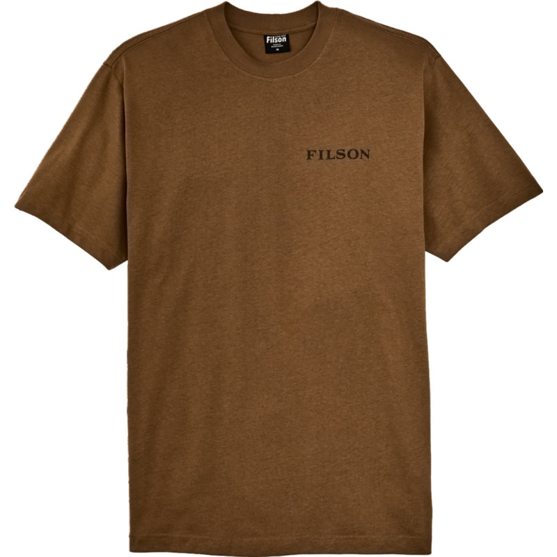 Filson T-shirt à manches courtes avec imprimé Frontier - Unisexe