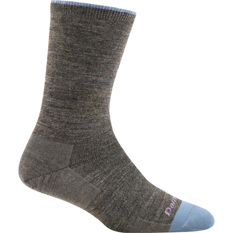 Darn Tough Chaussettes légères Solid Basic Crew - Femme