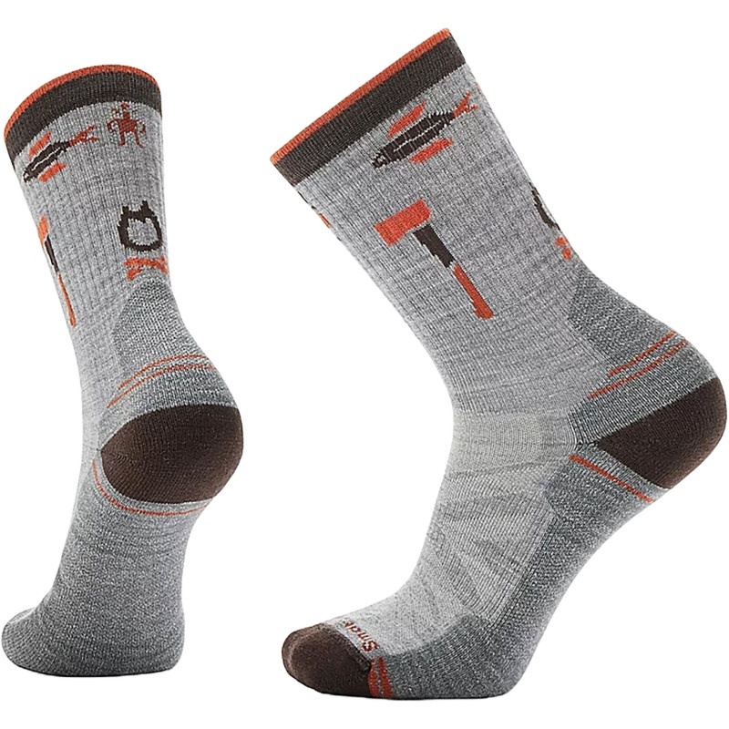 Smartwool Chaussettes de randonnée tout pour le camping coussin mince - Unisexe