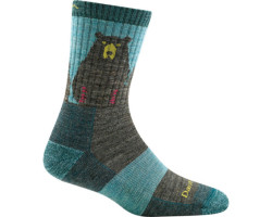 Bear Town Micro Crew Lightweight Cushion Socks - Women's