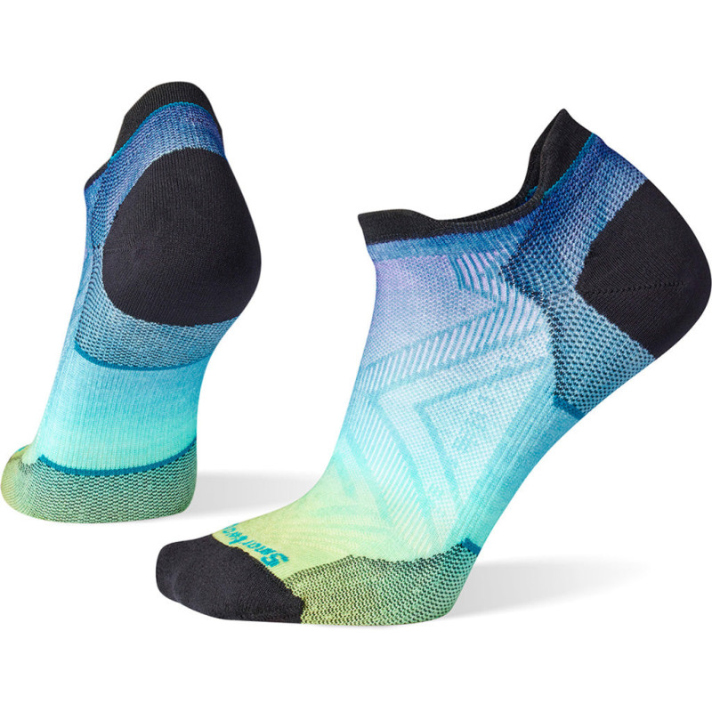 Smartwool Chaussettes Basses Run Zero Cushion Imprimé Ombré - Femme