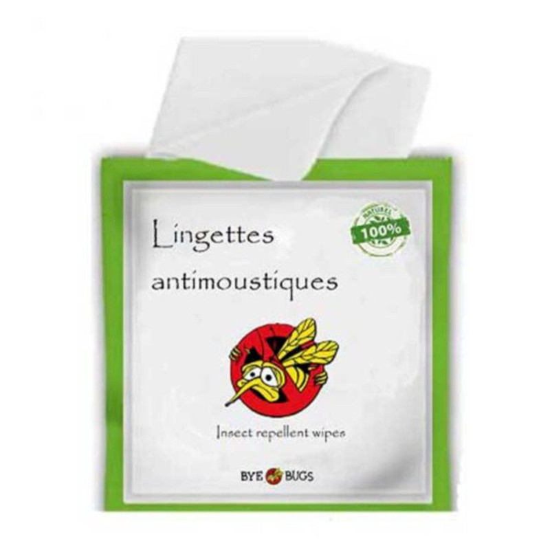 Bye Bugs Lingettes Anti-Moustiques