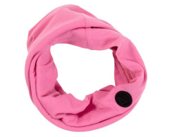 Pink Lined Neck Warmer 12 months-3 years
