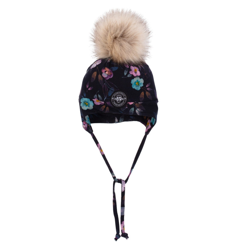 Lined Flower Tuque 12-24 months