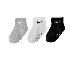 Non-Slip Socks Pack of 3 2-4 YEARS