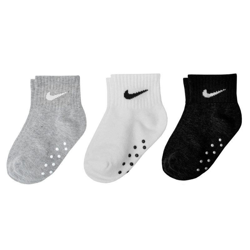 Non-Slip Socks Pack of 3 2-4 YEARS