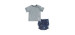 La Petite Ourse T-Shirt Maillot + Couche Maillot - Baleine