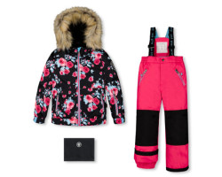 Rose Print Snowsuit 7-12 years