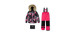 Rose Print Snowsuit 7-12 years