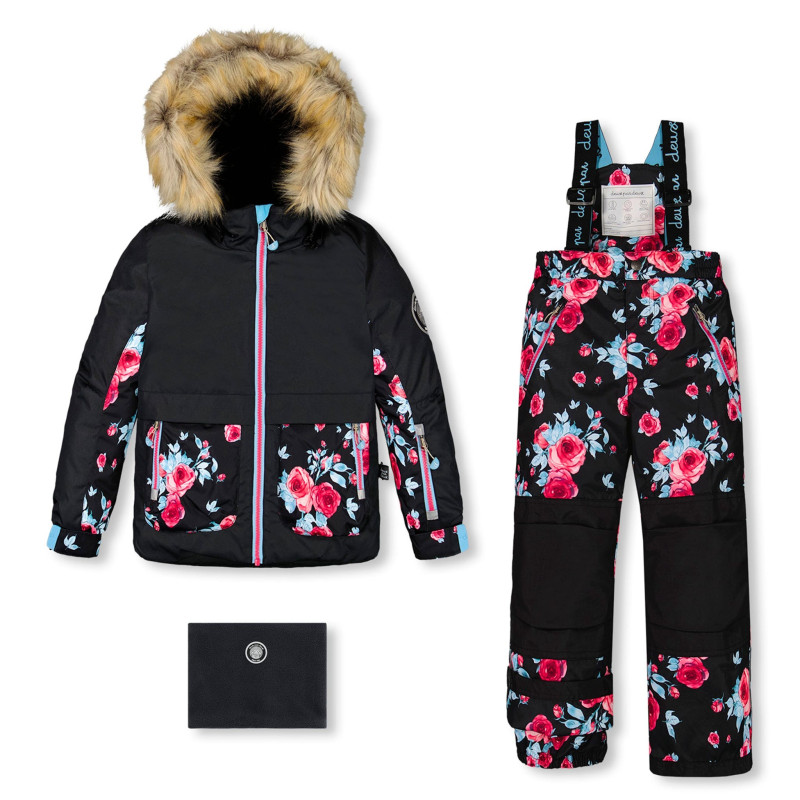 Pink Two-Piece Snowsuit 7-12 years