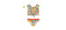 Fruit Bow UV Swimsuit 3-6 years