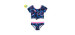 UV Leaf Bow Bikini 4-6 years