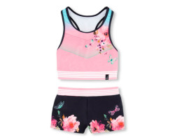 Deux par Deux Bikini UV Short Fleurs 2-6ans