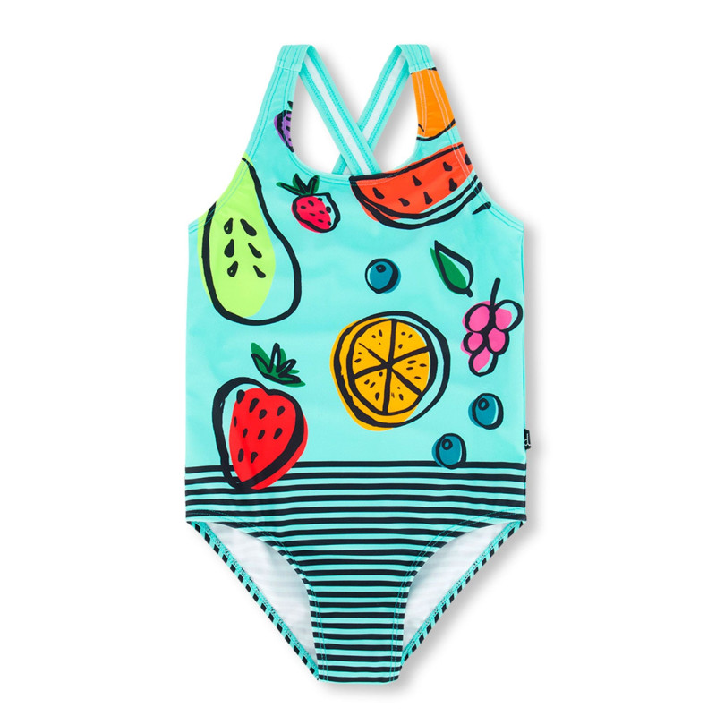 Deux par Deux Maillot UV Une Pièce Fruits 2-6ans