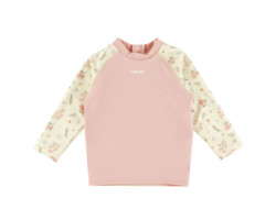 Hopalo T-shirt Maillot UV Floral 2-3ans