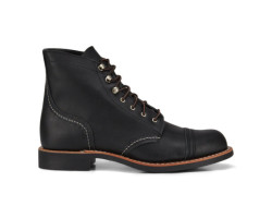 Black Boundary Leather Iron Ranger Boots - Women's