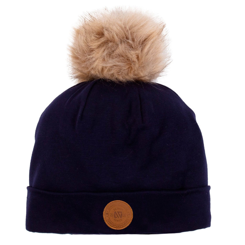 Navy Lined Tuque 7-14 years