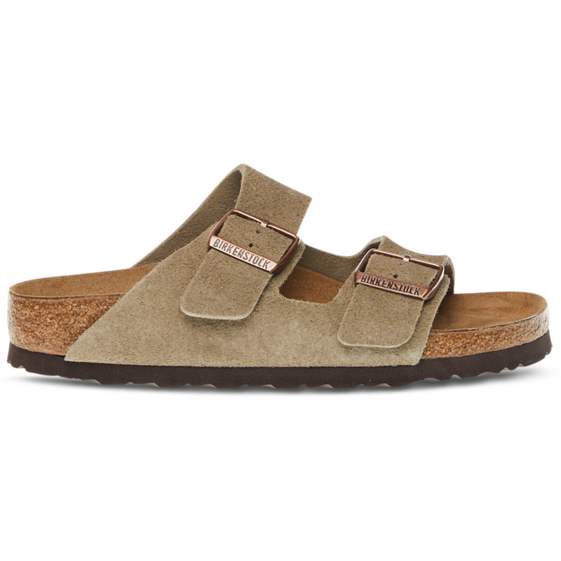 Arizona suede leather sandals [Narrow] - Women