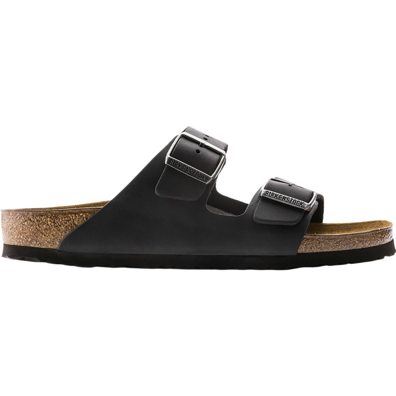 Birkenstock Sandales Arizona cuir naturel [Étroite] - Femme