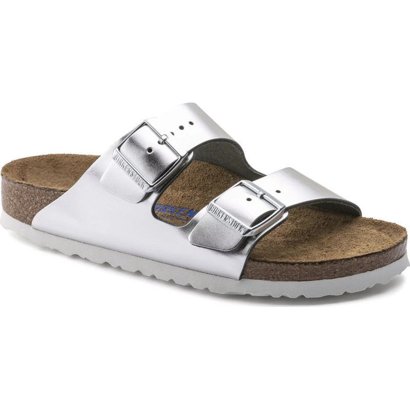 Birkenstock Sandales Arizona Lit de pied souple [Étroite] - Femme